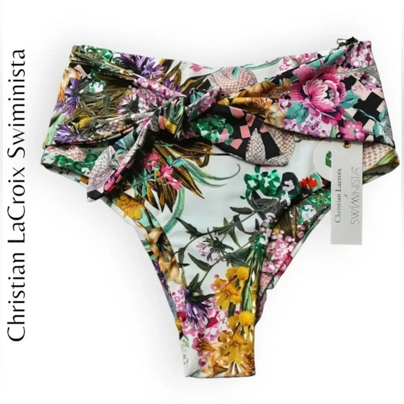 NWT Swiminista x Christian LaCroix JOSEPHINE/JOSEPHINE Bottom MSRP $129 - Picture 1 of 5